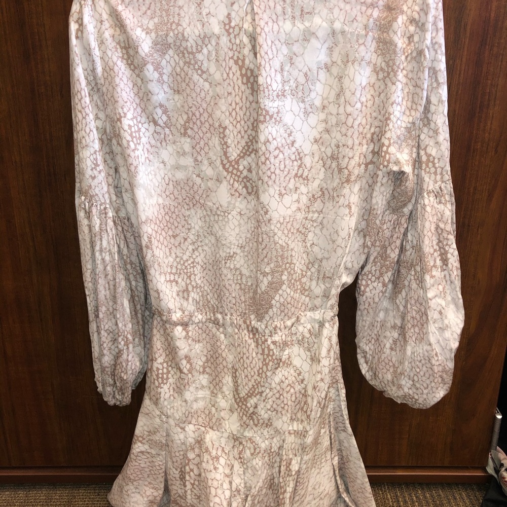 Snake skin dress
